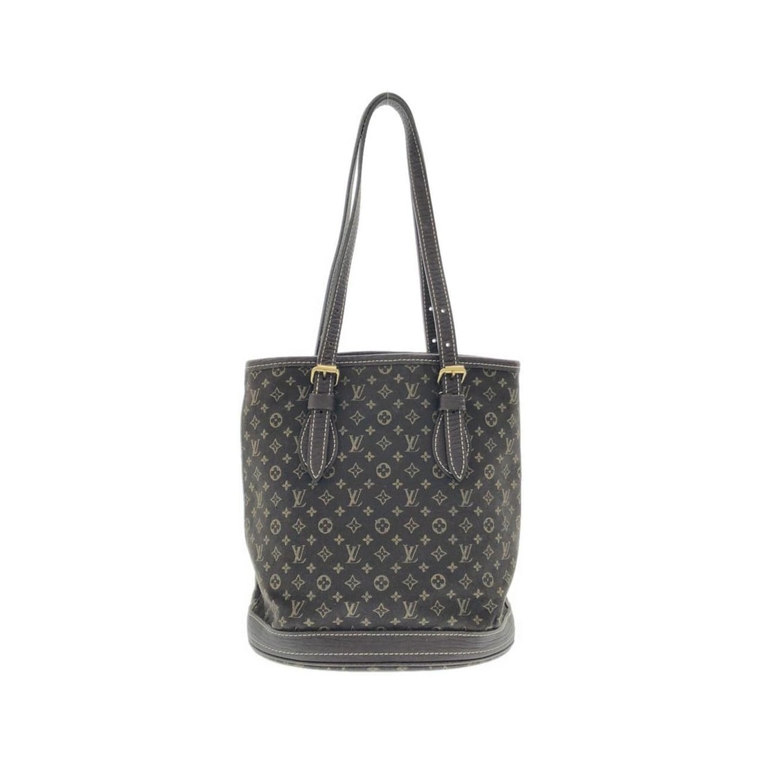 Louis Vuitton Monogram Mini Lin Bucket PM M95226 Handbag: --- Catalog ---Category: SizeSize (HxWxD): 25cm x 23cm x 15cm / 9.84'' x 9.05'' x 5.9''Category: DesignType: HandbagColor: Brown, EbeneGender: WomenMaterial: Monogram Mini Category: GeneralMPN:
