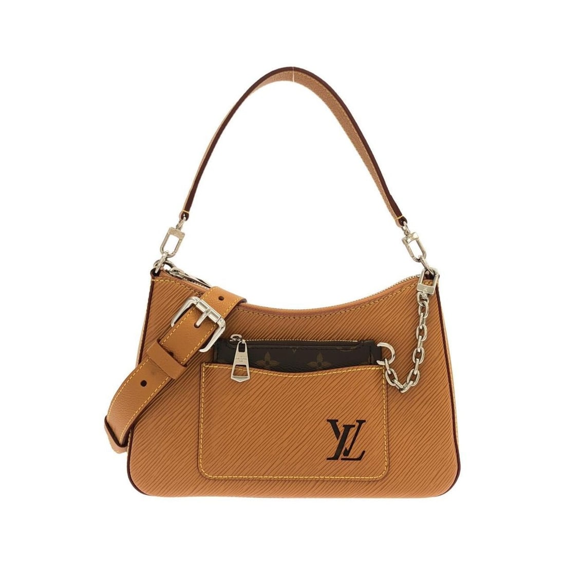 Louis Vuitton Epi Marelle M80794 Shoulder Bag: --- Catalog ---Category: SizeSize (HxWxD): 15cm x 26cm x 7cm / 5.9'' x 10.23'' x 2.75''Category: DesignType: Shoulder bagColor: BrownGender: WomenMaterial: Leather Leather/Fur Type: Calf