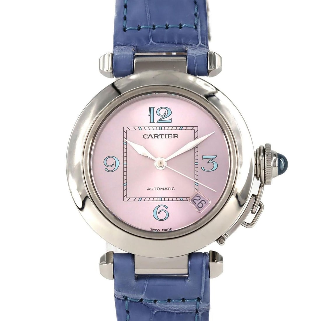 Cartier Pasha C 2005 Christmas Limited Edition W3108199 Stainless Steel Automatic Watch (1 of 13)