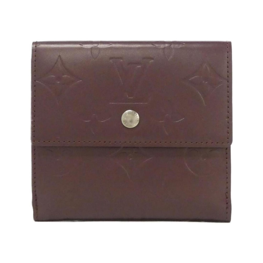 Louis Vuitton Monogram Mat Portefeuille Cartes Crédit Monnaie M65116 Wallet: --- Catalog ---Category: SizeSize (HxWxD): 10cm x 11cm x 3cm / 3.93'' x 4.33'' x 1.18''Category: DesignColor: VioletGender: Women,MenMaterial: Coated canvas Category: GeneralMPN: M65116Brand: Louis Vu