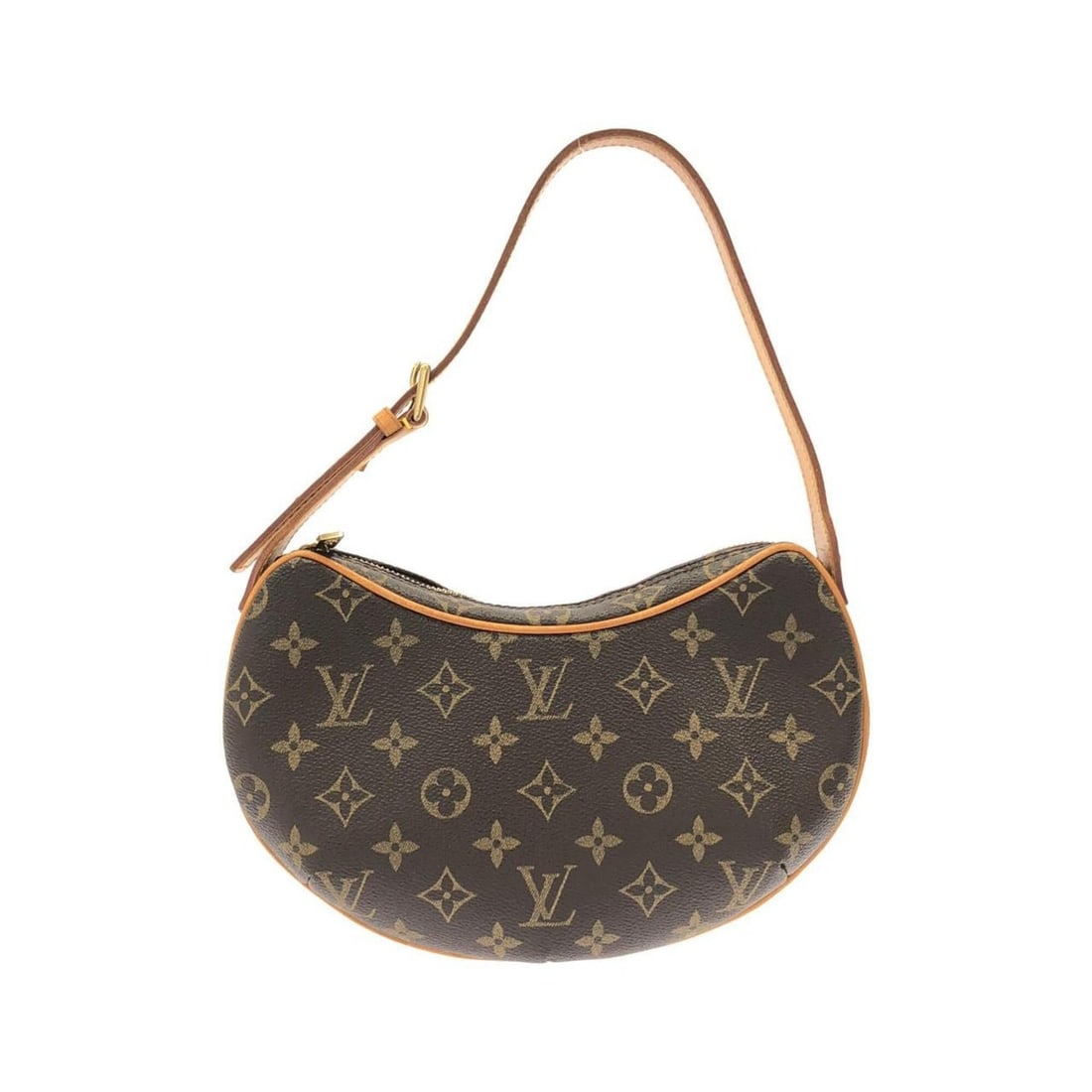 Louis Vuitton Monogram Pochette Croissant M51510 Shoulder Bag: --- Catalog ---Category: SizeSize (HxWxD): 14cm x 26cm x 5cm / 5.51'' x 10.23'' x 1.96''Category: DesignType: Pochette, Shoulder bagColor: Marron, MonogramGender: WomenMaterial: Coated canvas Category