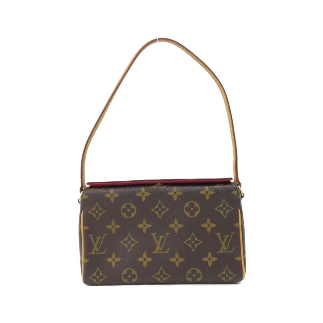 Louis Vuitton Monogram Recital M51900 Handbag: --- Catalog ---Category: SizeSize (HxWxD): 13cm x 20cm x 7cm / 5.11'' x 7.87'' x 2.75''Category: DesignType: HandbagColor: MarronGender: WomenMaterial: Coated canvas Hardware Color: GoldCategory: Gene