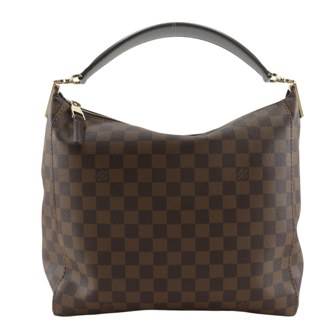 Louis Vuitton Portobello PM Shoulder Bag N41184 Damier Canvas 2014 Brown SP0174 A4 Women's: --- Catalog ---Category: SizeSize (HxWxD): 30cm x 32cm x 11cm / 11.81'' x 12.59'' x 4.33''Category: DesignType: Shoulder bagColor: BrownGender: WomenMaterial: Damier Canvas Category: GeneralMPN: N4118