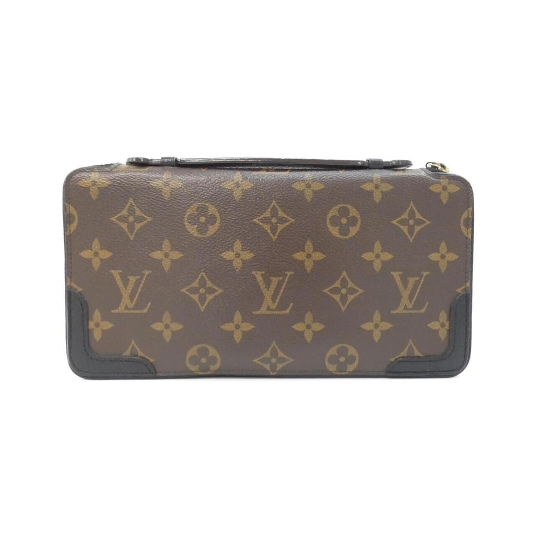 Louis Vuitton Monogram Daily Organizer M60679 Wallet: --- Catalog ---Category: SizeSize (HxWxD): 13cm x 23cm x 2cm / 5.11'' x 9.05'' x 0.78''Category: DesignType: Long wallet (bi-fold)Color: Black, MarronGender: Men,WomenMaterial: Coated canvas Category: