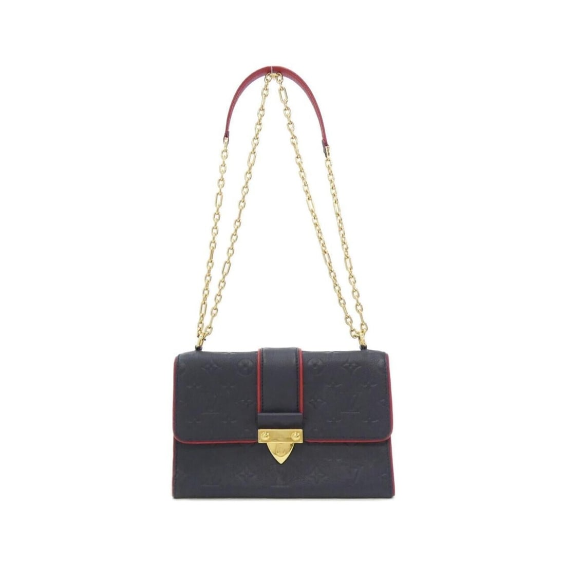 Louis Vuitton Monogram Empreinte Saint-Sulpice PM M43394 Shoulder Bag: --- Catalog ---Category: SizeSize (HxWxD): 17cm x 25cm x 10cm / 6.69'' x 9.84'' x 3.93''Category: DesignType: Shoulder bagColor: Marine rougeGender: WomenMaterial: Leather Hardware Color: