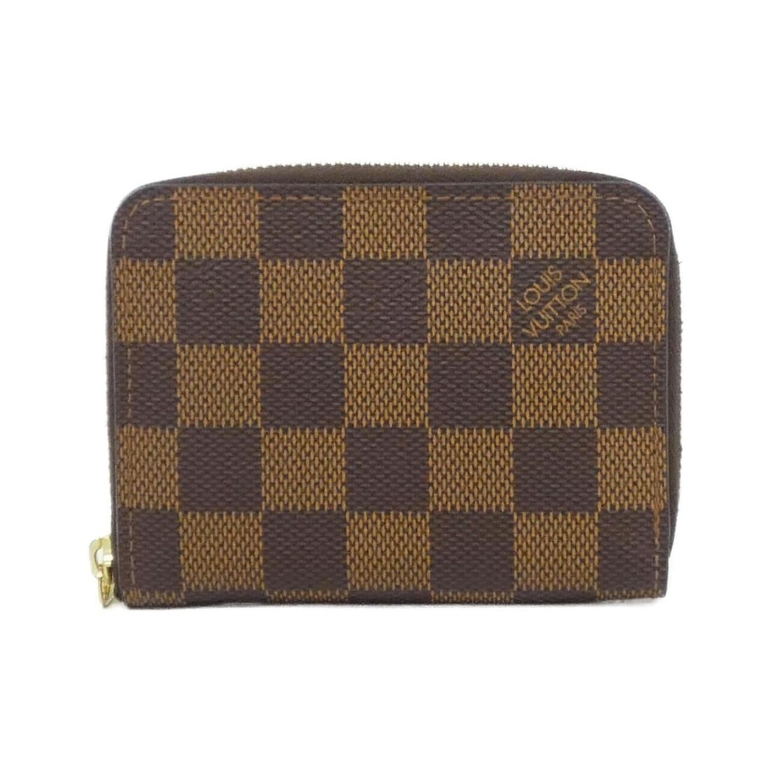 Louis Vuitton Damier Zippy Coin Purse N63070 Wallet/Coin Case: --- Catalog ---Category: SizeSize (HxWxD): 9cm x 11cm x 2cm / 3.54'' x 4.33'' x 0.78''Category: DesignType: Coin purse/coin caseColor: EbeneGender: Men,WomenMaterial: Coated canvas Category: GeneralMP
