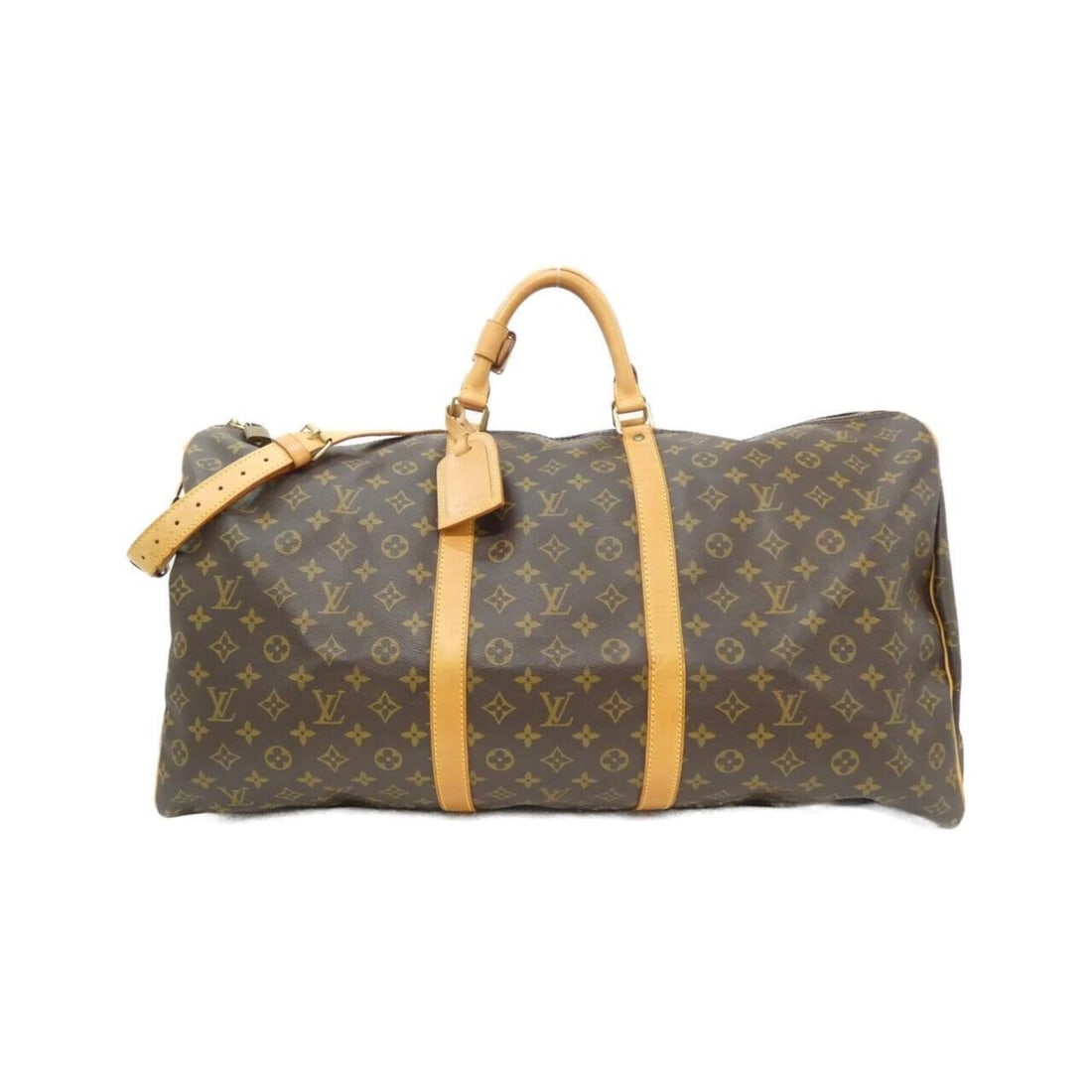 Louis Vuitton Monogram Keepall 60cm M41422 Boston Bag: --- Catalog ---Category: SizeSize (HxWxD): 33cm x 60cm x 26cm / 12.99'' x 23.62'' x 10.23''Category: DesignType: Boston bagColor: MarronGender: WomenMaterial: Coated canvas Hardware Color: