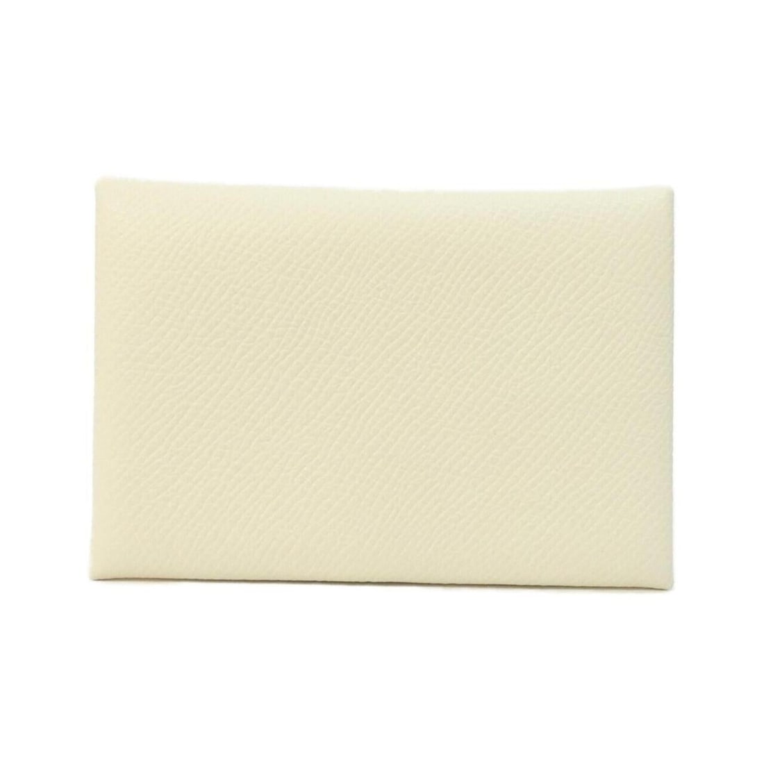 Hermes Calvi Duo Verso 083036CK Wallet/Coin Case: --- Catalog ---Category: SizeSize (HxWxD): 7cm x 11cm x 1.5cm / 2.75'' x 4.33'' x 0.59''Category: DesignType: Coin purse/coin caseColor: WhiteGender: WomenMaterial: Epsom leather Category: GeneralMPN: