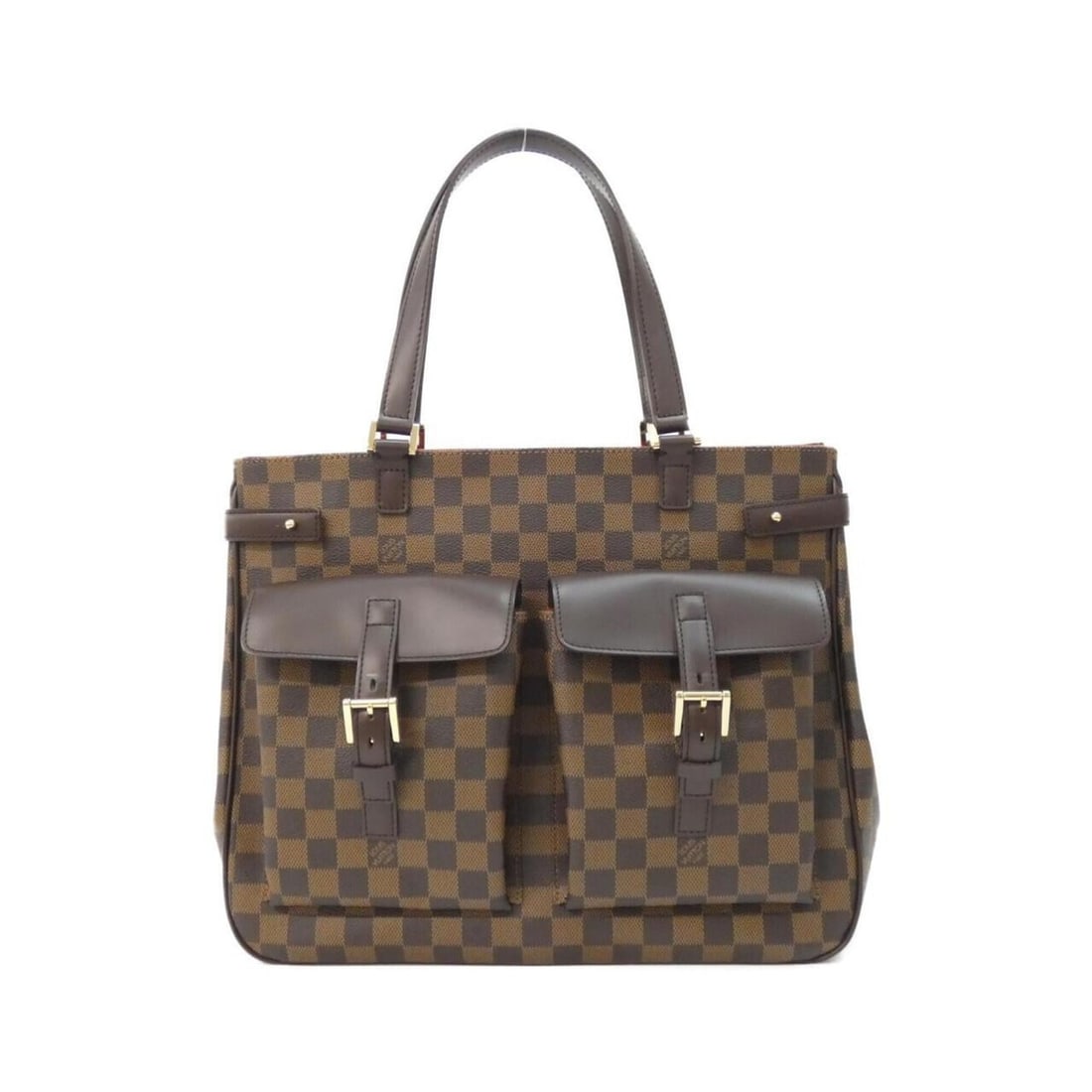 Louis Vuitton Damier Uzès N51128 Handbag: --- Catalog ---Category: SizeSize (HxWxD): 30cm x 36cm x 11cm / 11.81'' x 14.17'' x 4.33''Category: DesignType: HandbagColor: EbeneGender: Men,WomenMaterial: Coated canvas Hardware Color: GoldCategory