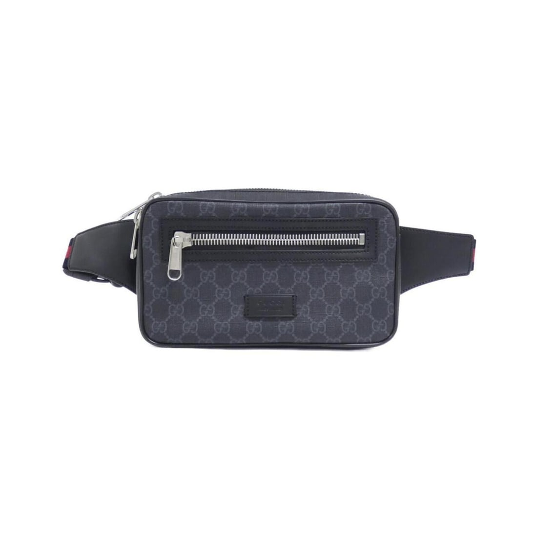 Gucci 474293 K9RRN Waist Bag: --- Catalog ---Category: SizeSize (HxWxD): 13cm x 24cm x 6cm / 5.11'' x 9.44'' x 2.36''Category: DesignType: Fanny packColor: Black, GrayGender: MenMaterial: GG Supreme Hardware Color:
