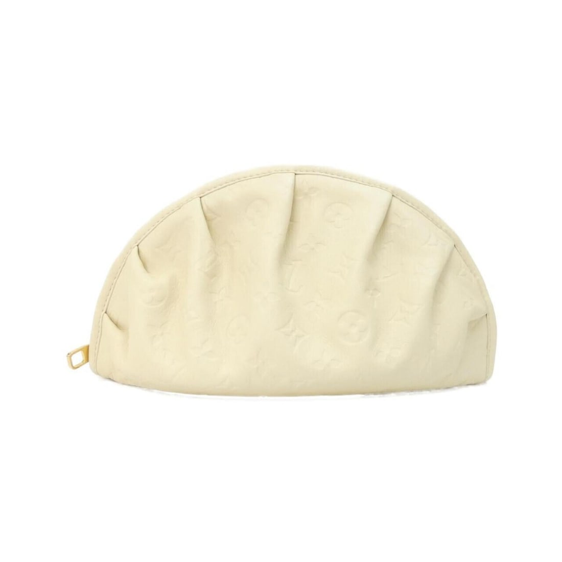 Louis Vuitton Monogram Gyoza Handbag Pouch M26186: --- Catalog ---Category: SizeSize (HxWxD): 16cm x 30cm x 3cm / 6.29'' x 11.81'' x 1.18''Category: DesignType: Handbag, PouchColor: BeigeGender: Women,MenMaterial: Leather Hardware Color: