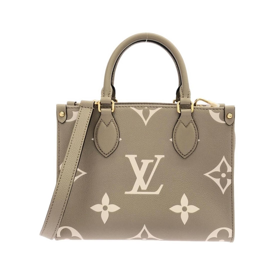 Louis Vuitton Bicolor Monogram Empreinte OnTheGo PM M45779 Handbag: --- Catalog ---Category: SizeWeight: 630g / 1.38lb.Size (HxWxD): 20cm x 25cm x 11cm / 7.87'' x 9.84'' x 4.33''Strap Length: 95cm - 110cm / 37.4'' - 43.3''Handle Length: 26cm / 10.23''Category: DesignT