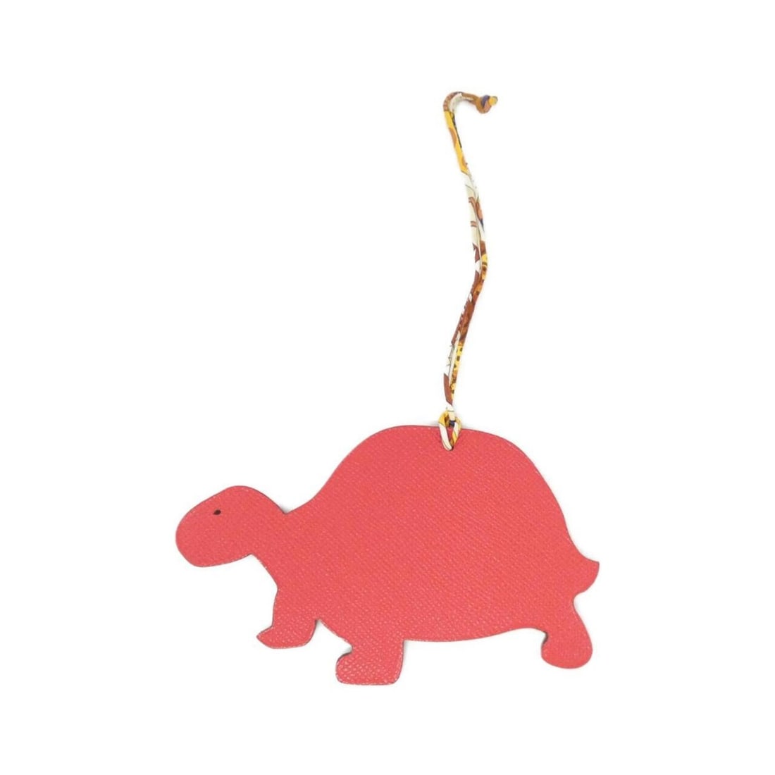 Hermes Turtle 1070048 Accessory Bag Charm: --- Catalog ---Category: SizeSize (HxWxD): 15.00mm x 9.00mm / 0.59'' x 0.35''Category: DesignType: Handbag charmColor: Red colorGender: Men,WomenMaterial: Epsom leather, Taurillon clemence
