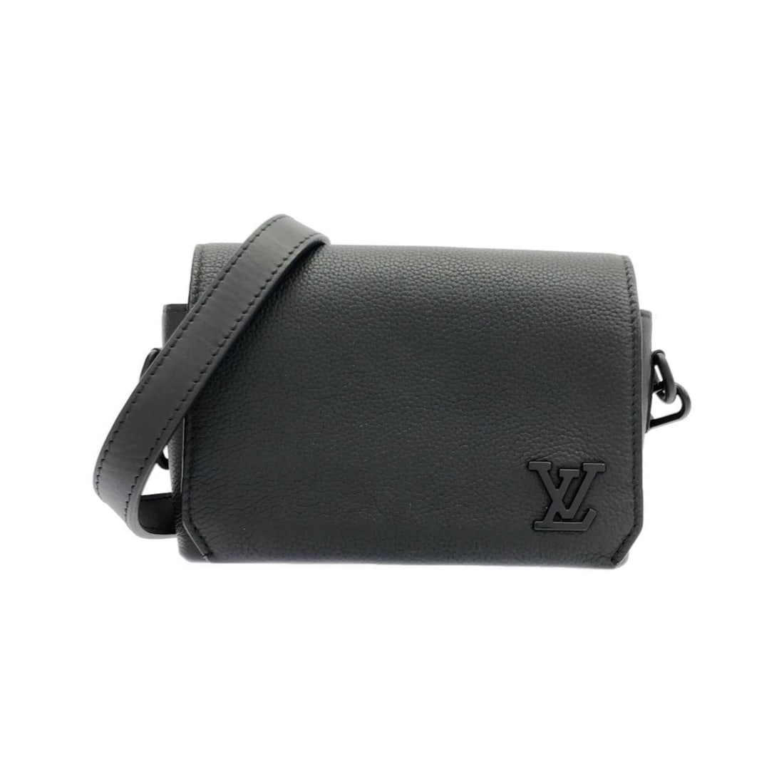 Louis Vuitton LV Aerogram Fastline Wearable Wallet M82085 Shoulder Bag: --- Catalog ---Category: SizeSize (HxWxD): 12cm x 17.5cm x 5.5cm / 4.72'' x 6.88'' x 2.16''Category: DesignType: Shoulder bagColor: BlackGender: WomenMaterial: Leather Leather/Fur Type: Calf leatherCa