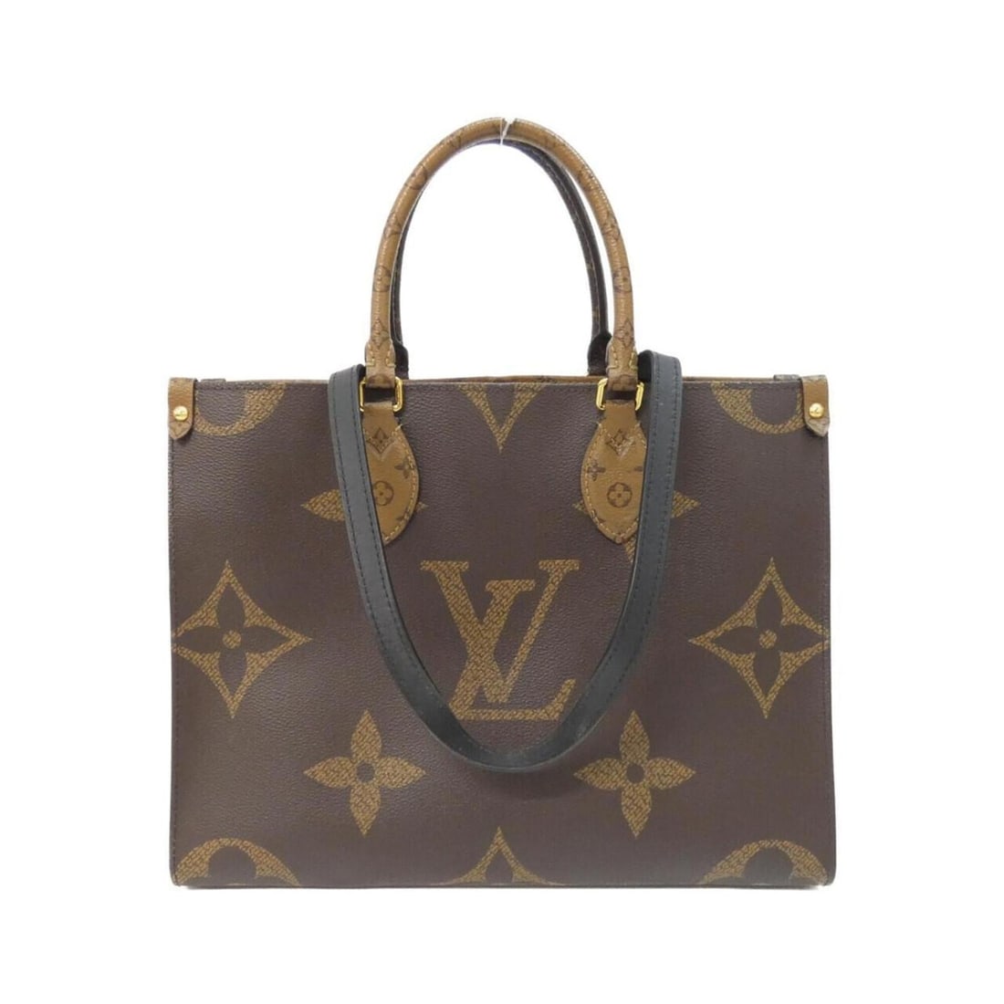 Louis Vuitton Monogram Giant OnTheGo MM M45321 Handbag: --- Catalog ---Category: SizeSize (HxWxD): 26cm x 34cm x 13cm / 10.23'' x 13.38'' x 5.11''Category: DesignType: HandbagColor: MarronGender: WomenMaterial: Coated canvas Hardware Color: GoldCategory: