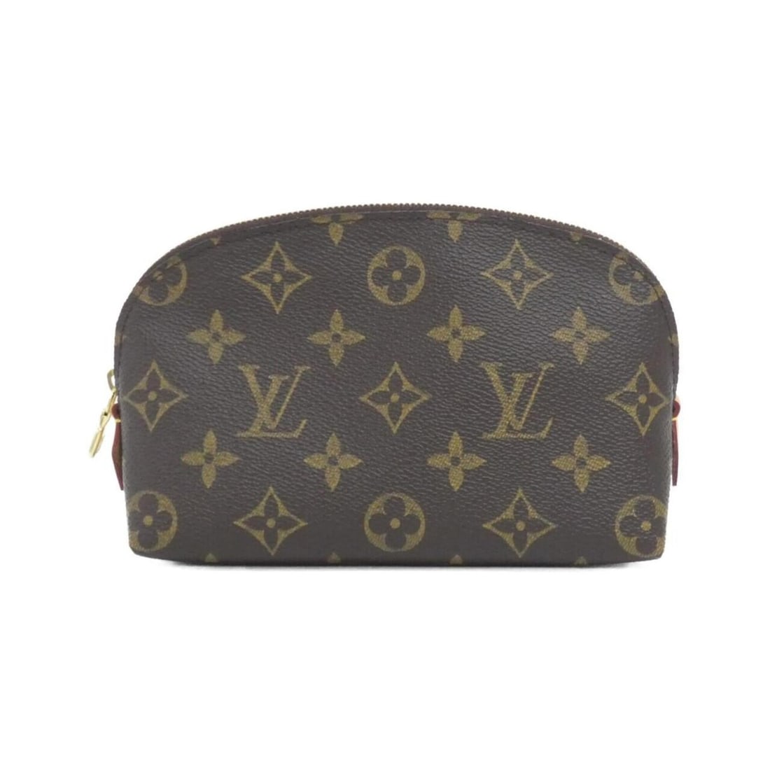 Louis Vuitton Monogram Pochette Cosmetic PM M47515 Handbag Pouch: --- Catalog ---Category: SizeSize (HxWxD): 12cm x 17cm x 6cm / 4.72'' x 6.69'' x 2.36''Category: DesignType: Pochette, PouchColor: Marron, MonogramGender: Women,MenMaterial: Monogram Category: General