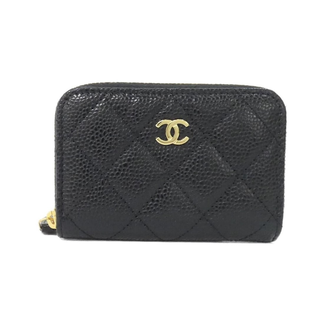 Chanel Timeless Classic Line AP0216 Wallet/Coin Case: --- Catalog ---Category: SizeSize (HxWxD): 7cm x 11cm x 2cm / 2.75'' x 4.33'' x 0.78''Category: DesignType: Coin purse/coin caseColor: BlackGender: WomenMaterial: Grained Calfskin Category: GeneralMPN