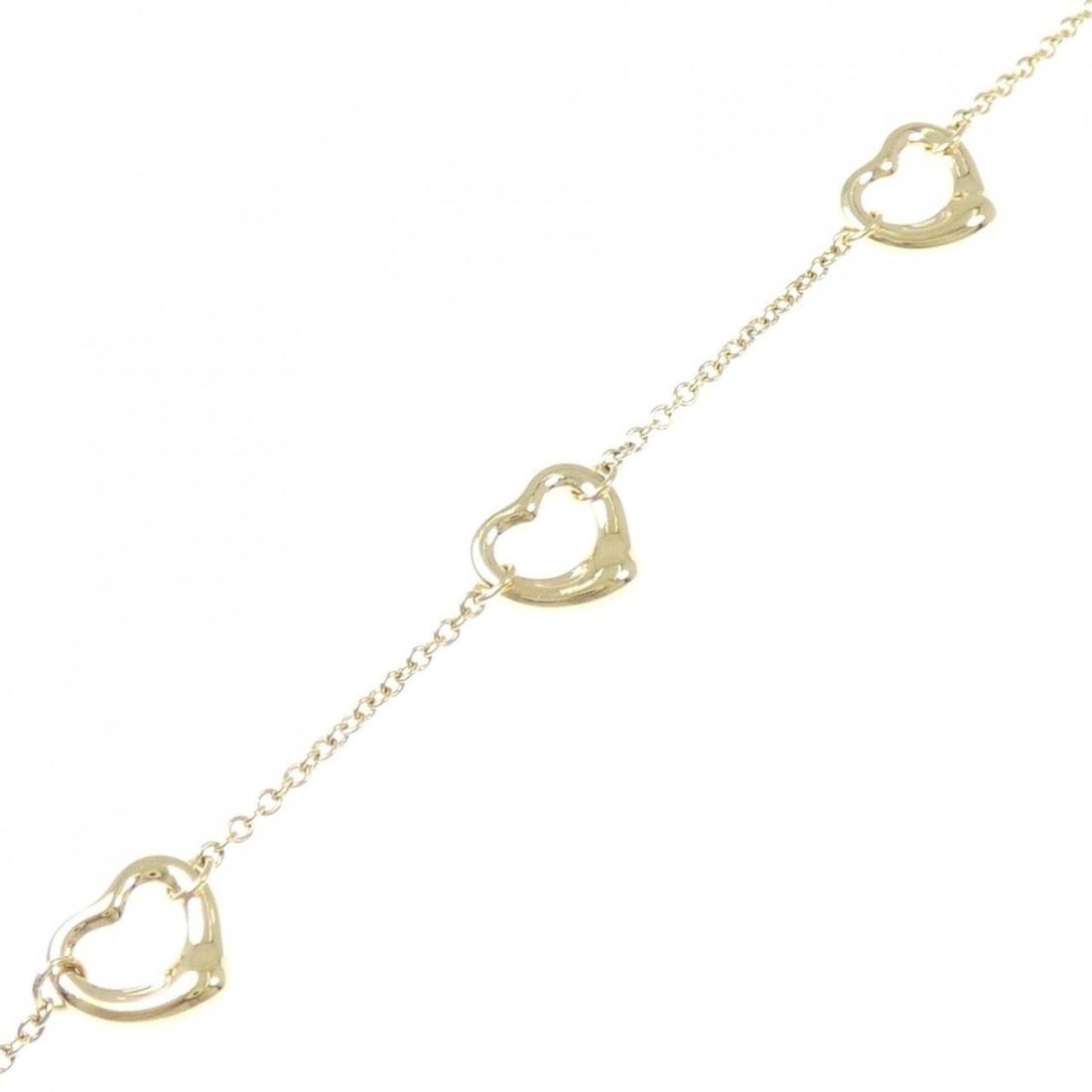 Tiffany Open Heart Bracelet: --- Catalog ---Category: SizeLength: 18.5cm / 7.28''Category: DesignType: Charm braceletGender: WomenMaterial: Yellow gold (18K)Category: GeneralBrand: Tiffany--- Item List ---Section: