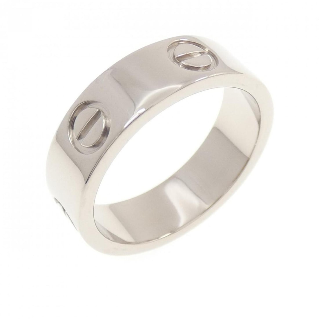 Cartier Love Ring: --- Catalog ---Category: SizeUS Size: 6Brand Size: 51Category: DesignType: Band ringGender: WomenMaterial: White gold (18K)Category: GeneralMPN: B4084700Brand: Cartier--- Item List ---Section: Conditi