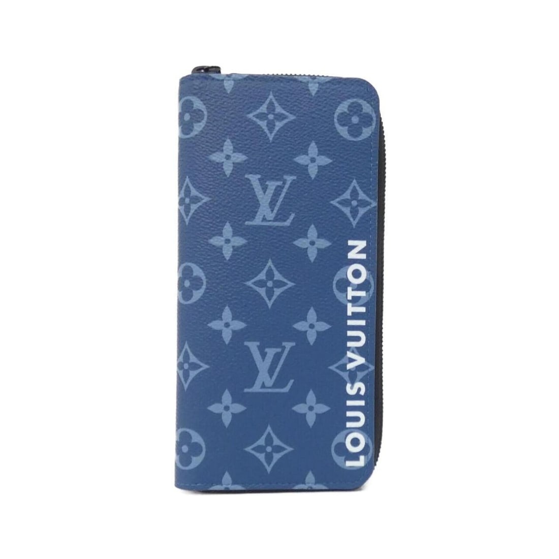 Louis Vuitton Monogram Tone Zippy Wallet M82799: --- Catalog ---Category: SizeSize (HxWxD): 20cm x 10cm x 2cm / 7.87'' x 3.93'' x 0.78''Category: DesignType: Long wallet (bi-fold)Color: BlueGender: Men,WomenMaterial: Coated canvas Category: