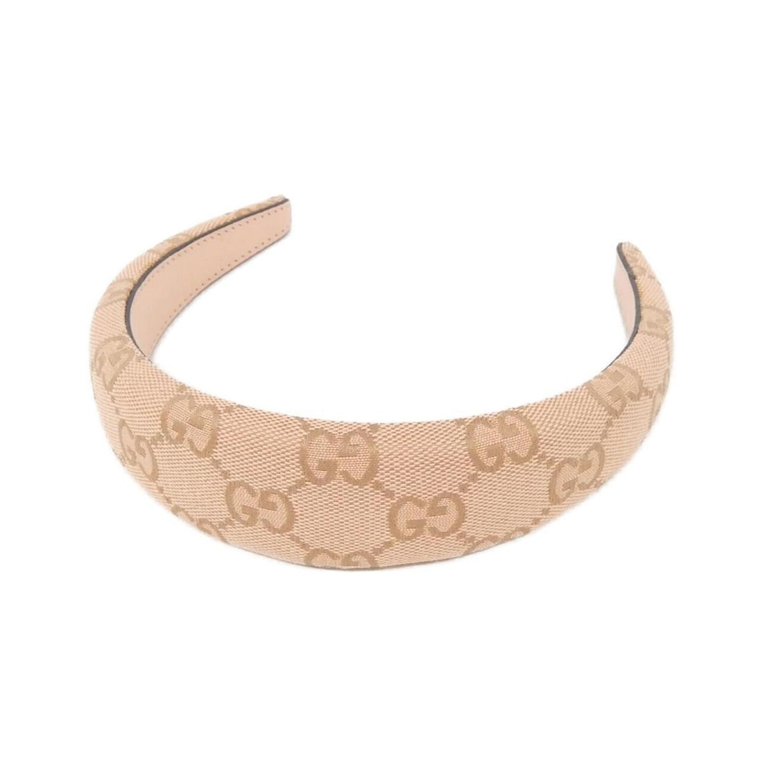 Gucci 755038 4HG61 Headband: --- Catalog ---Category: SizeSize (LxW): 4.5cm / 1.77''Category: DesignType: Alice bandColor: PinkGender: WomenMaterial: CanvasCategory: GeneralMPN: 755038 4HG61Brand: Gucci--- Item List ---Section: