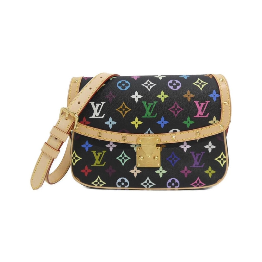 Louis Vuitton Multicolor Sologne M92639 Shoulder Bag: --- Catalog ---Category: SizeSize (HxWxD): 21cm x 26cm x 8cm / 8.26'' x 10.23'' x 3.14''Category: DesignType: Shoulder bagColor: Black, Multi-colorGender: WomenMaterial: Coated canvas Category: Genera