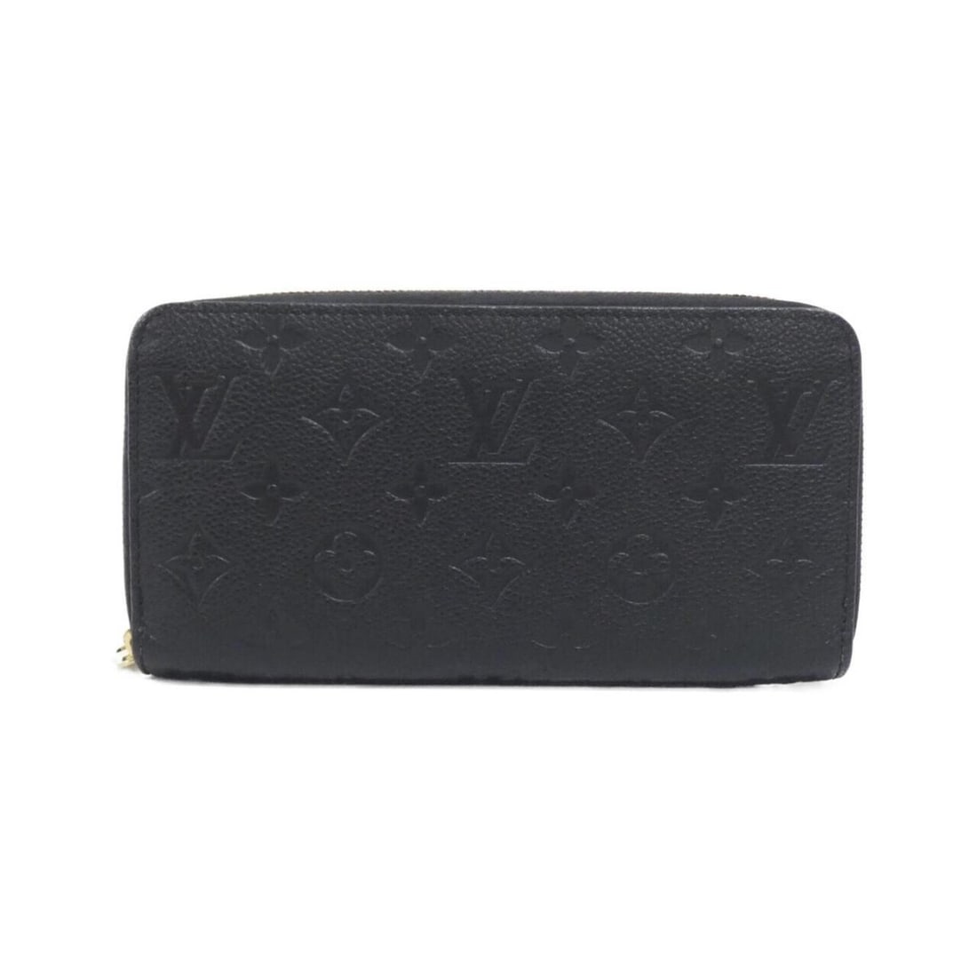 Louis Vuitton Monogram Empreinte Zippy Wallet M61864: --- Catalog ---Category: SizeSize (HxWxD): 11cm x 20cm x 3cm / 4.33'' x 7.87'' x 1.18''Category: DesignType: Long wallet (bi-fold)Color: BlackGender: Women,MenMaterial: Leather Leather/Fur Type: Calfs