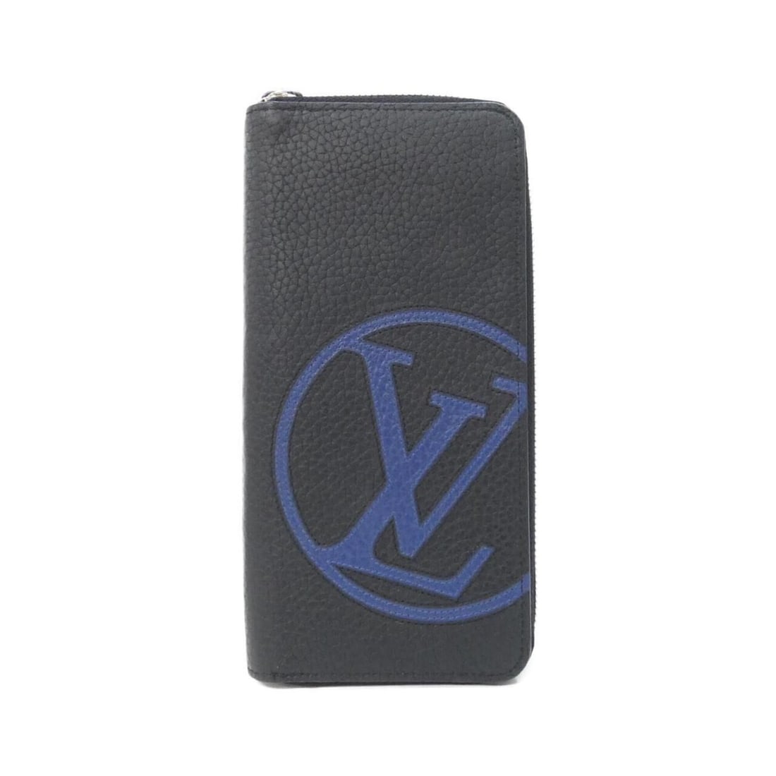 Louis Vuitton Taurillon (LV Circle) Zippy Wallet Vertical M67767: --- Catalog ---Category: SizeSize (HxWxD): 20cm x 10cm x 2cm / 7.87'' x 3.93'' x 0.78''Category: DesignType: Long wallet (bi-fold)Color: Black, BlueGender: MenMaterial: Leather Leather/Fur Type: Calfs