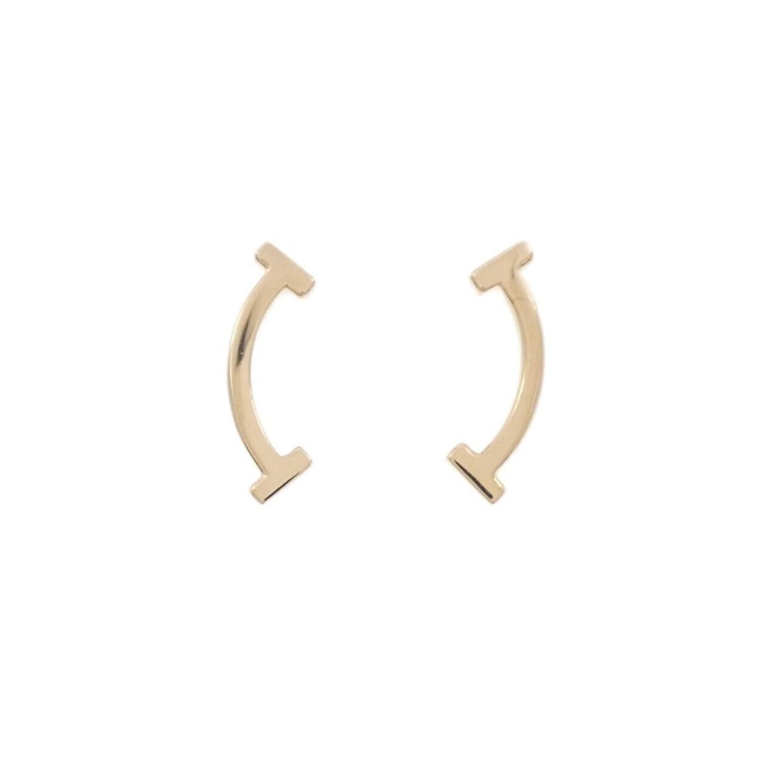 Tiffany T Smile Earrings: --- Catalog ---Category: SizeSize (HxWxD): 13.00mm x 4.40mm / 0.51'' x 0.17''Category: DesignType: Stud earringsColor: Pink goldGender: WomenMaterial: Pink gold (18K)Category: GeneralLine: Tiffany