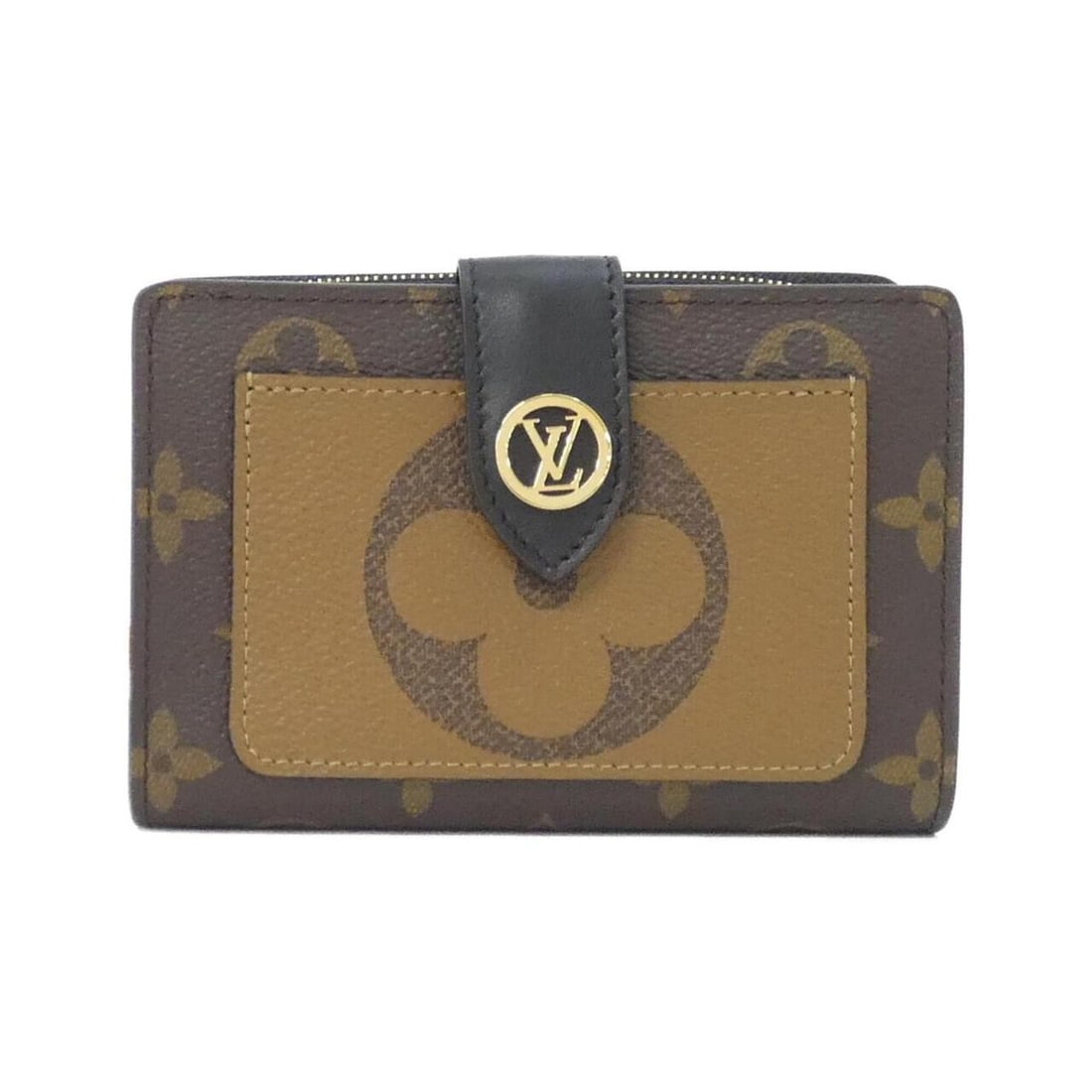 Louis Vuitton Monogram Reverse Portefeuille Juliette M69432 Wallet: --- Catalog ---Category: SizeSize (HxWxD): 9cm x 13cm x 3cm / 3.54'' x 5.11'' x 1.18''Category: DesignType: Wallet (bi-fold)Color: MarronMaterial: Coated canvas Category: GeneralLine: Monogram Reverse