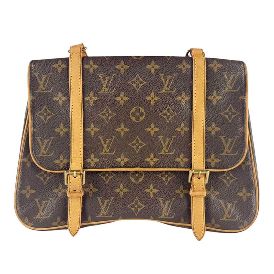 Louis Vuitton LOUIS VUITTON Backpack Shoulder Bag Monogram Marelle Sac Ad Canvas Brown Women's: --- Catalog ---Category: SizeSize (HxWxD): 21cm x 30cm x 4cm / 8.26'' x 11.81'' x 1.57''Category: DesignType: Backpack, Shoulder bagColor: Brown, MonogramGender: WomenMaterial: Monogram Category: Gene
