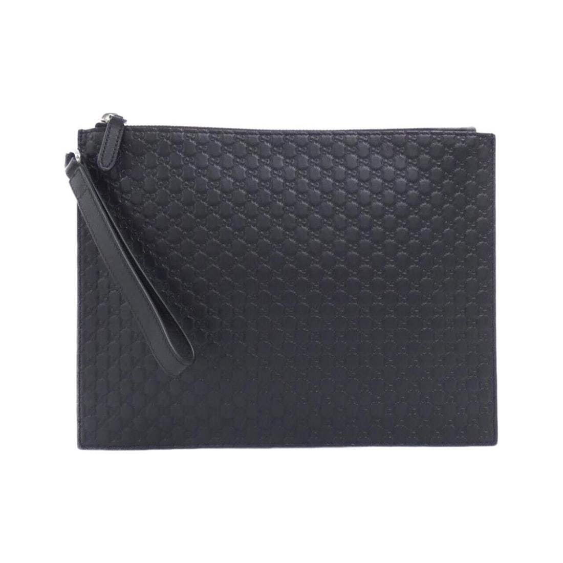 Gucci 544477 BMJ1N Second Bag: --- Catalog ---Category: SizeWeight: 190g / 6.7oz.Size (HxWxD): 21cm x 27cm x 1cm / 8.26'' x 10.62'' x 0.39''Strap Length: 32cm / 12.59''Category: DesignType: Clutch bagColor: BlackGender: MenMaterial