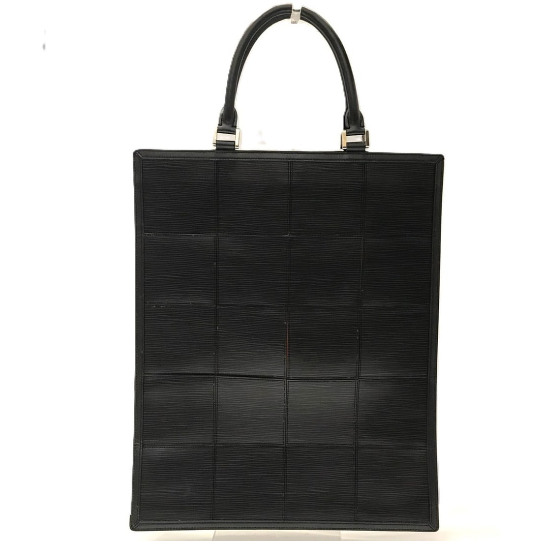 Louis Vuitton Epi Stretch Silver Fizz Flat Tote Bag for Men, Black, M54622 LOUIS VUITTON: --- Catalog ---Category: SizeSize (HxWxD): 42cm x 34cm x 5.00mm / 16.53'' x 13.38'' x 0.19''Category: DesignType: Tote bagColor: BlackGender: MenMaterial: Epi leather Hardware Color: SilverCategory: G