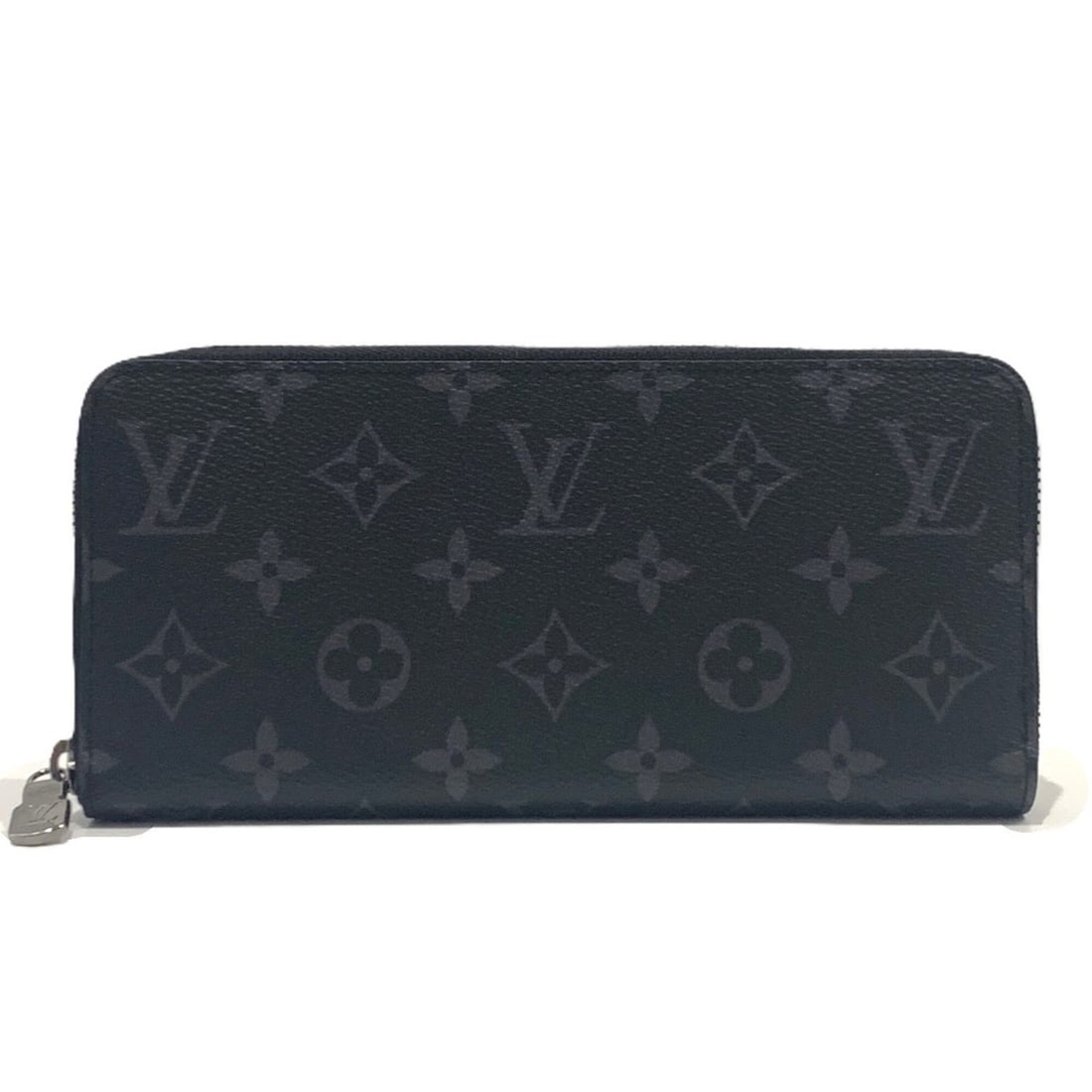Louis Vuitton Zippy Wallet Horizontal Round Long Monogram Eclipse M11611 LOUIS VUITTON: --- Catalog ---Category: SizeSize (HxWxD): 10cm x 21cm x 2.5cm / 3.93'' x 8.26'' x 0.98''Category: DesignType: Long wallet (bi-fold)Color: BlackGender: MenMaterial: Monogram Eclipse , Canvas Category: