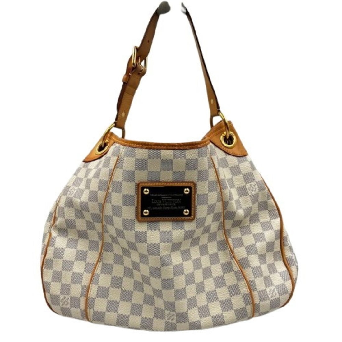 Louis Vuitton N55215 Galliera PM Damier Azur Shoulder Bag: --- Catalog ---Category: SizeSize (HxWxD): 29cm x 41cm x 12cm / 11.41'' x 16.14'' x 4.72''Category: DesignType: Shoulder bagColor: Damier Azur, WhiteGender: Women,MenMaterial: PVC Category: GeneralMPN