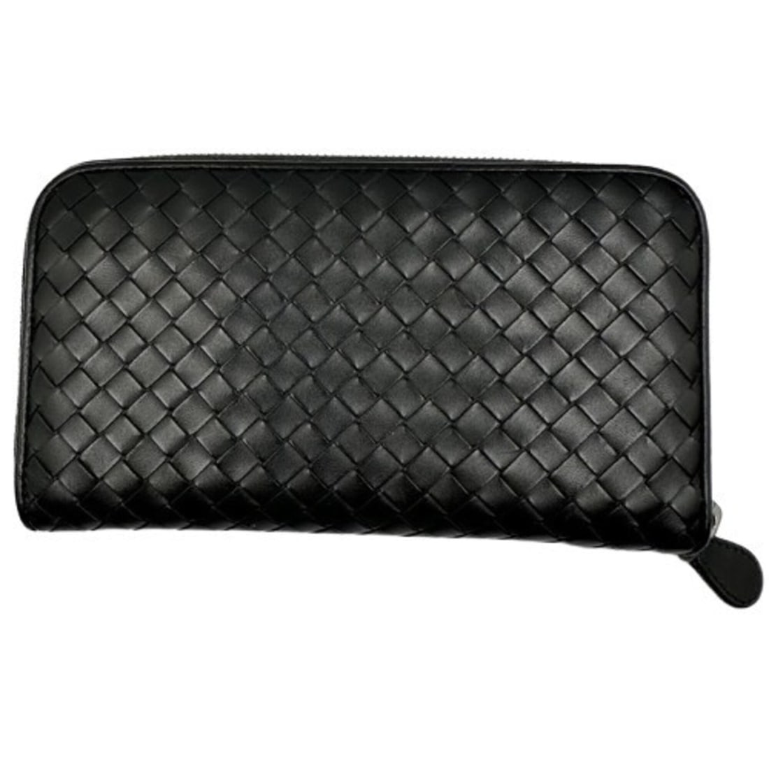 BOTTEGA VENETA Zippy Wallet Long Leather Intrecciato Black: --- Catalog ---Category: SizeSize (HxWxD): 10.5cm x 19cm x 2.5cm / 4.13'' x 7.48'' x 0.98''Category: DesignType: Long wallet (bi-fold)Color: BlackGender: Women,MenMaterial: Leather Category: GeneralBr