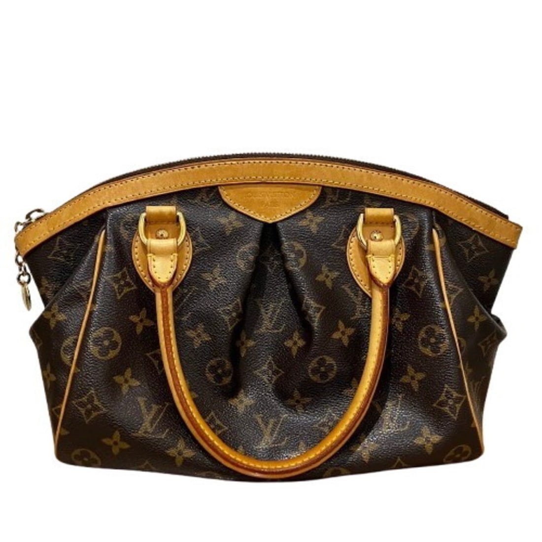 Louis Vuitton M40143 Tivoli PM Handbag, Brown: --- Catalog ---Category: SizeSize (HxWxD): 36cm x 22cm x 15cm / 14.17'' x 8.66'' x 5.9''Category: DesignType: HandbagColor: BrownGender: Women,MenMaterial: PVC Category: GeneralMPN: M40143Brand: Louis