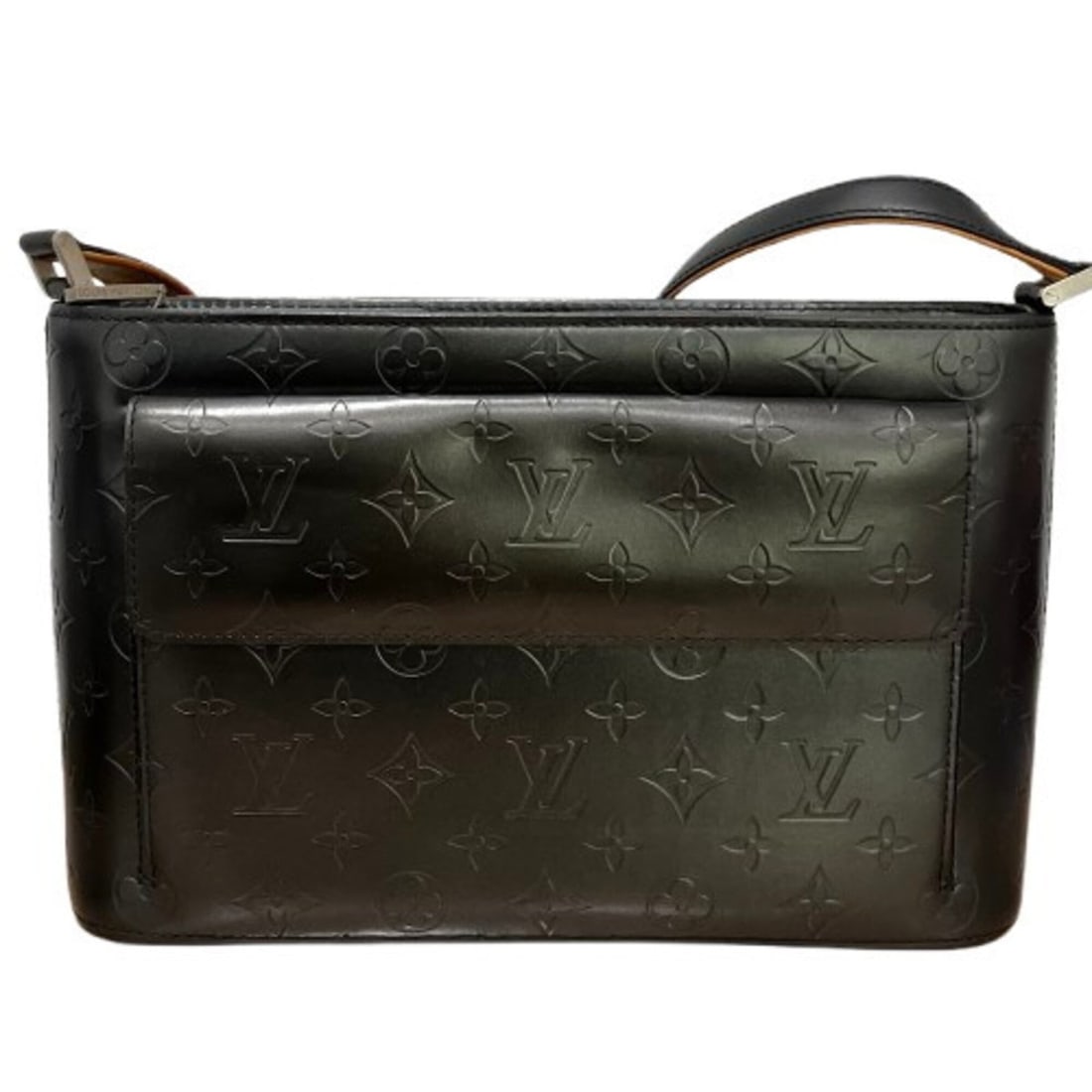 Louis Vuitton Monogram Mat Alston M55122 Black Shoulder Bag: --- Catalog ---Category: SizeSize (HxWxD): 19cm x 30cm x 8cm / 7.48'' x 11.81'' x 3.14''Category: DesignType: Shoulder bagColor: BlackGender: Women,MenMaterial: Leather Category: GeneralMPN: M55122Bra