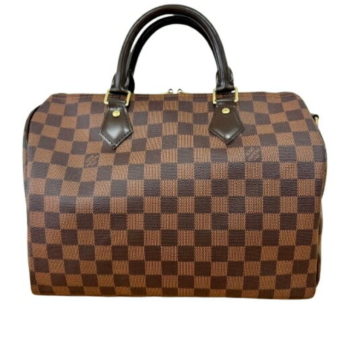 Louis Vuitton Damier Speedy Bandoulière 30 Handbag N41183 Leather: --- Catalog ---Category: SizeSize (HxWxD): 22cm x 30cm x 17.5cm / 8.66'' x 11.81'' x 6.88''Category: DesignType: HandbagColor: BrownGender: WomenMaterial: Leather Category: GeneralMPN: N41183Brand: Lo