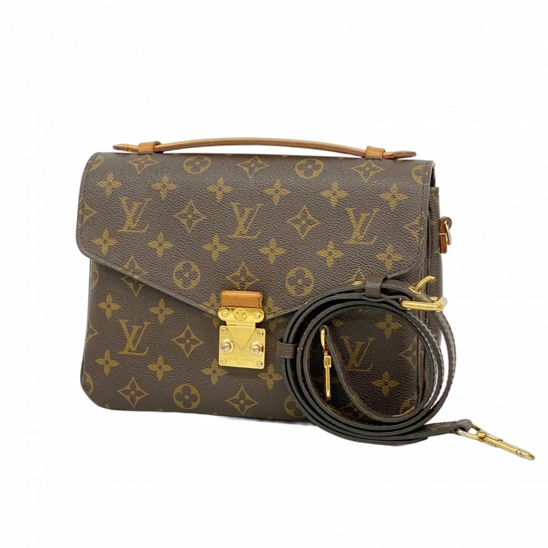 Louis Vuitton Monogram Pochette Metis MM Handbag M44875 Brown 2-way bag for women OP002381: --- Catalog ---Category: SizeSize (HxWxD): 18cm x 24cm x 7.5cm / 7.08'' x 9.44'' x 2.95''Category: DesignType: HandbagColor: BrownGender: WomenCategory: GeneralMPN: M44875Brand: Louis Vuitton--- Item 