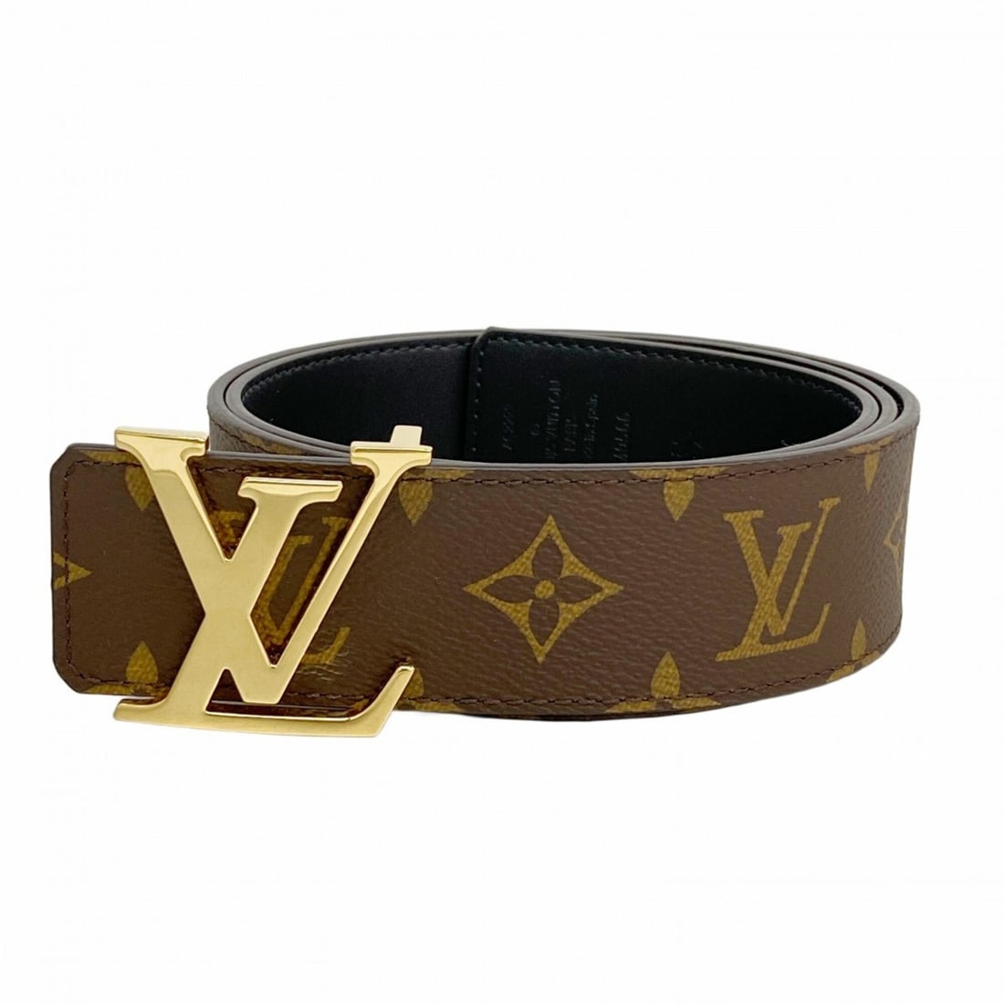 Louis Vuitton Monogram LV Initials 40mm Reversible Belt M0566V Brown Black Men's: --- Catalog ---Category: SizeLength: 80cm - 92cm / 31.49'' - 36.22''Category: DesignType: Standard beltColor: Black, BrownGender: MenCategory: GeneralMPN: M0566VBrand: Louis Vuitton--- Item List ---Se