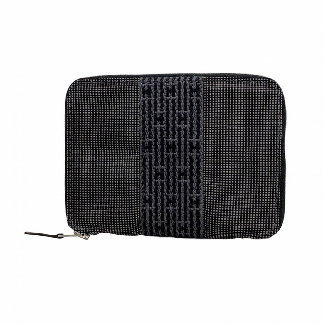 Hermes Wallet/Coin Case, Herline Purse PM, Canvas, Gray, Women's: --- Catalog ---Category: SizeSize (HxWxD): 10cm x 14cm x 1.5cm / 3.93'' x 5.51'' x 0.59''Category: DesignType: Coin purse/coin caseColor: GrayGender: WomenMaterial: Canvas Category: GeneralBrand: Herm