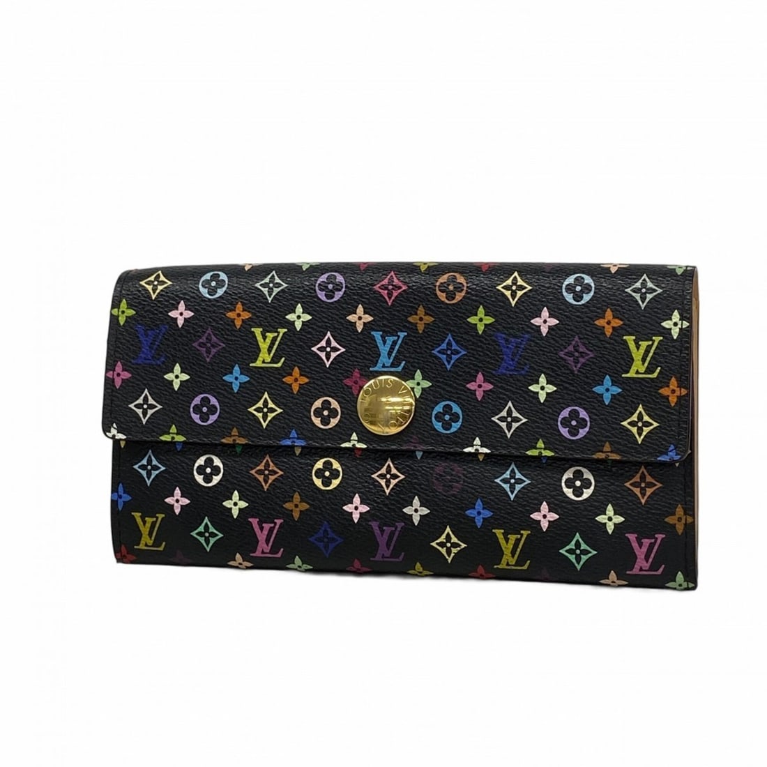 Louis Vuitton Monogram Multicolor Portefeuille Sarah Long Wallet M93533 Noir (Women's): --- Catalog ---Category: SizeSize (HxWxD): 10.5cm x 19cm x 2.5cm / 4.13'' x 7.48'' x 0.98''Category: DesignType: Long wallet (bi-fold)Color: NoirGender: WomenCategory: GeneralMPN: M93533Brand: Louis V