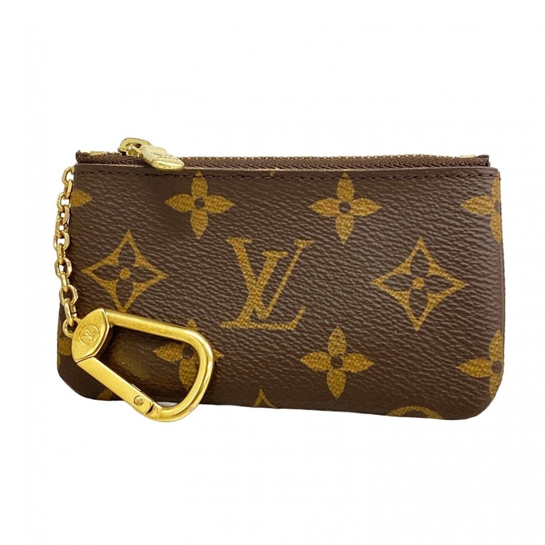 Louis Vuitton Monogram Pochette Clé Wallet/Coin Case M62650 Brown (Men's/Women's) P2834709: --- Catalog ---Category: SizeSize (HxWxD): 6cm x 11.5cm x 1cm / 2.36'' x 4.52'' x 0.39''Category: DesignType: Coin purse/coin caseColor: BrownGender: Men,WomenCategory: GeneralMPN: M62650Brand: Louis 