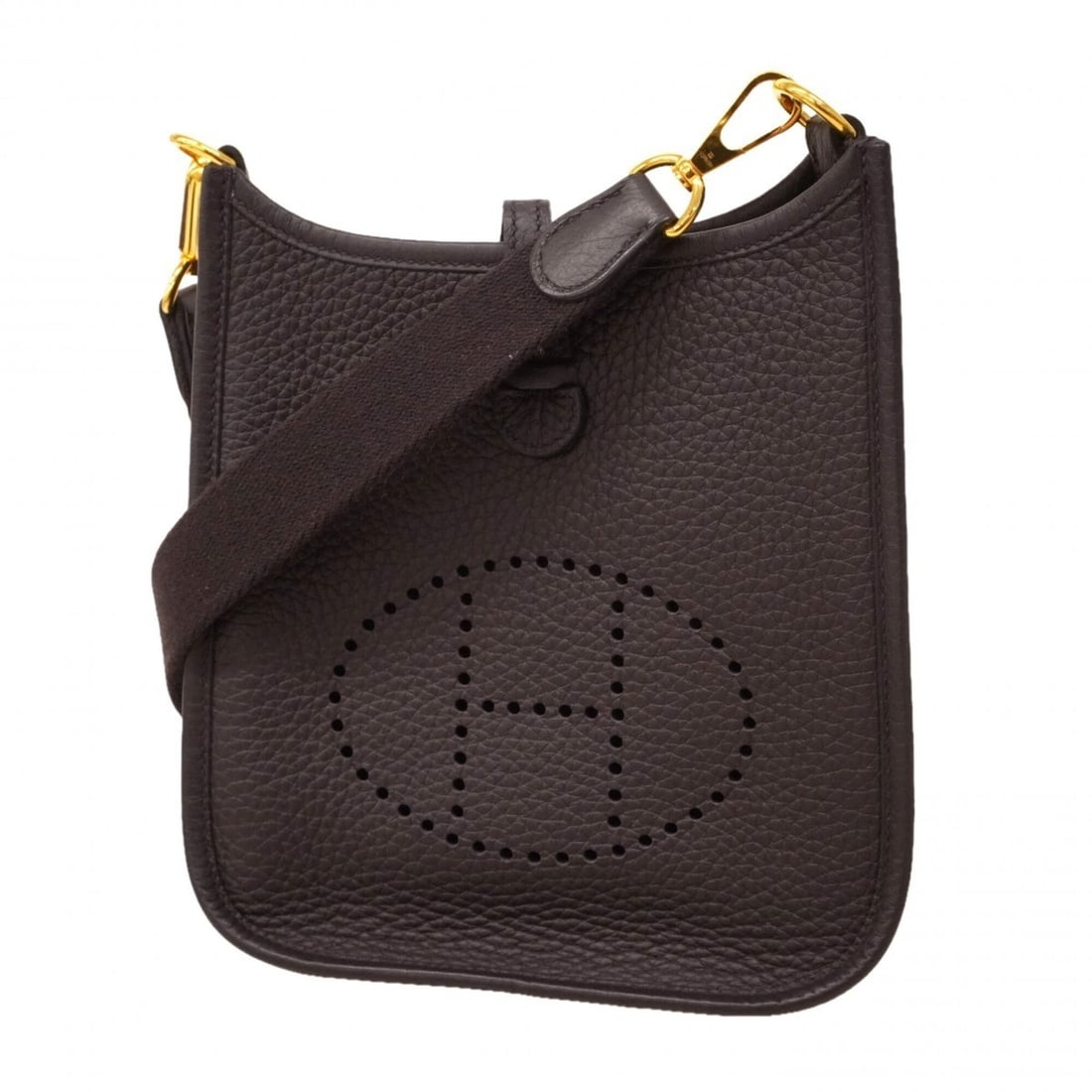 Hermes Evelyne TPM Shoulder Bag, Taurillon Clemence Leather, Dark Bronze, W Stamp, Women's, P2791121: --- Catalog ---Category: SizeSize (HxWxD): 18cm x 17.5cm x 5.5cm / 7.08'' x 6.88'' x 2.16''Category: DesignType: Shoulder bagColor: BrownGender: WomenMaterial: Taurillon clemence leather Hardware Colo