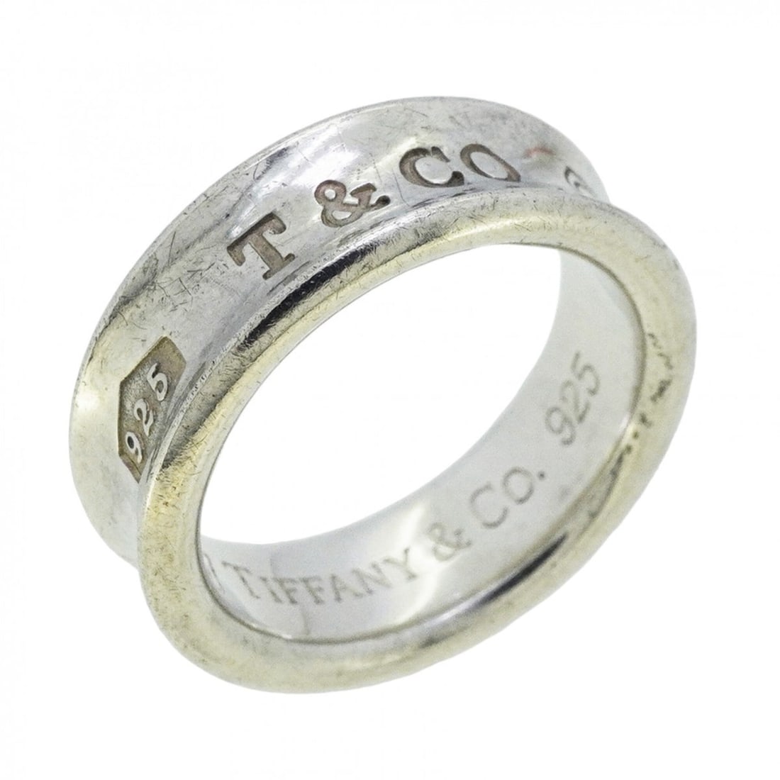 Tiffany & Co. Narrow Sterling Silver 925 Ring, Size 12.5 (Men's/Women's), P2776888 (1 of 9)