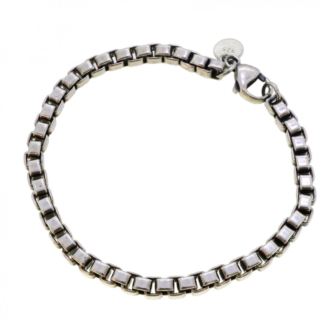 Tiffany & Co. Venetian Bracelet, Sterling Silver 925, Women's, P2772420: --- Catalog ---Category: SizeLength: 16.5cm / 6.49''Category: DesignType: Charm braceletGender: WomenMaterial: Silver 925Category: GeneralBrand: Tiffany--- Item List ---Section: ConditionRanking: Rank