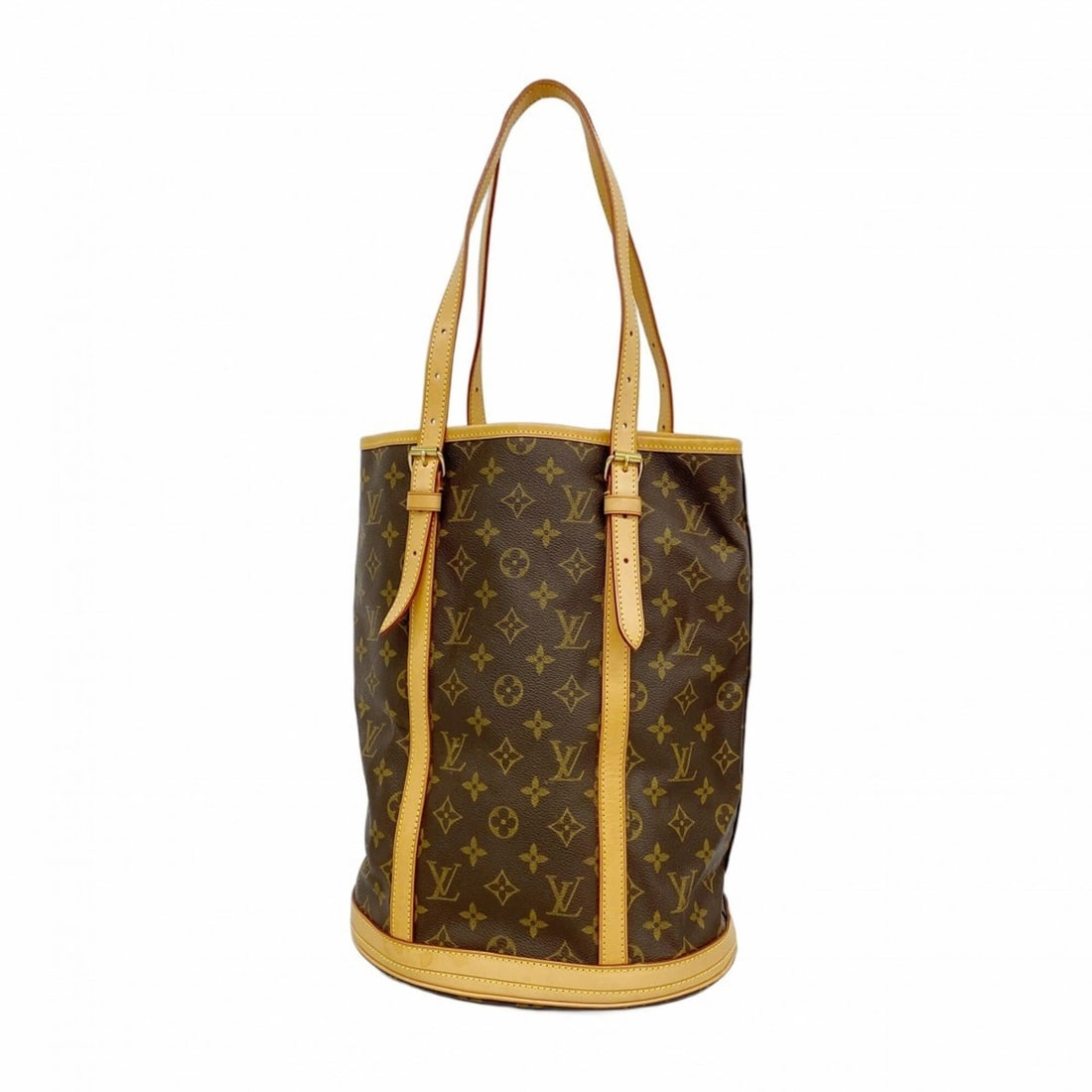 Louis Vuitton Monogram Bucket GM Tote Bag M42236 Brown (Women's): --- Catalog ---Category: SizeSize (HxWxD): 36cm x 27cm x 20cm / 14.17'' x 10.62'' x 7.87''Category: DesignType: Tote bagColor: BrownGender: WomenCategory: GeneralMPN: M42236Brand: Louis Vuitton--- Ite