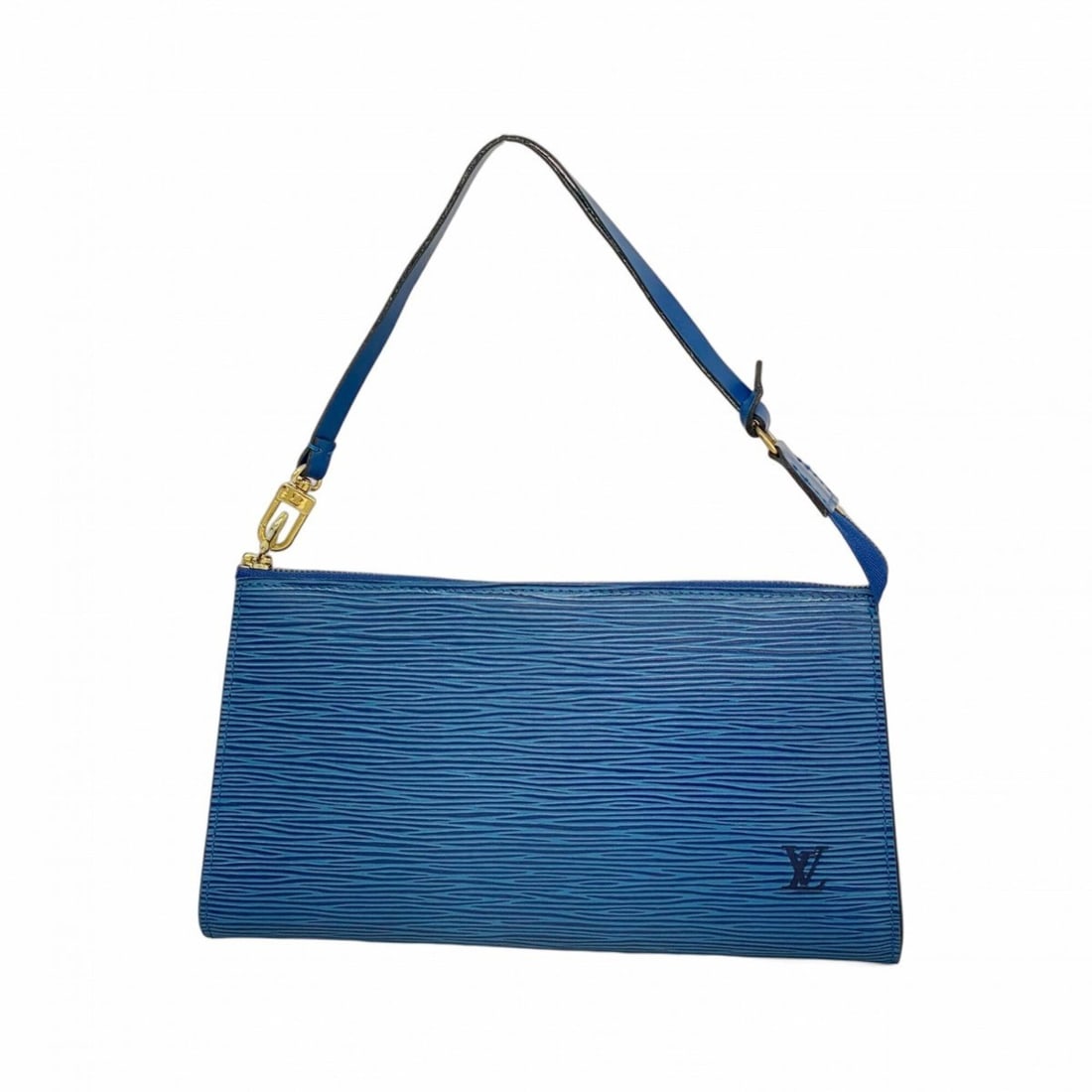 Louis Vuitton Epi Pochette Accessoires M52945 Toledo Blue Women's Bag/Pouch: --- Catalog ---Category: SizeSize (HxWxD): 12.5cm x 24cm x 2cm / 4.92'' x 9.44'' x 0.78''Category: DesignType: PouchColor: Toledo blueGender: WomenCategory: GeneralMPN: M52945Brand: Louis Vuitton--- I