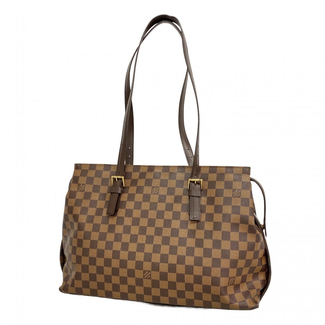Louis Vuitton Damier Chelsea Tote Bag N51119 Ebene (Women's): --- Catalog ---Category: SizeSize (HxWxD): 28cm x 41cm x 14cm / 11.02'' x 16.14'' x 5.51''Category: DesignType: Tote bagColor: EbeneGender: WomenCategory: GeneralMPN: N51119Brand: Louis Vuitton--- Ite